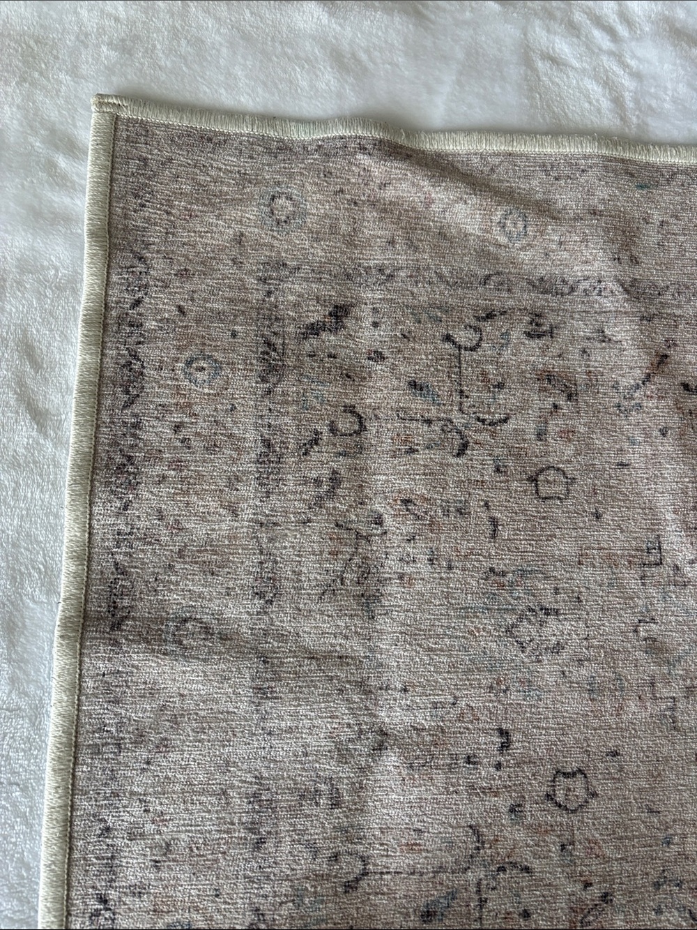 Ruggable Muted Beige Area Rug - Picture 5 of 6